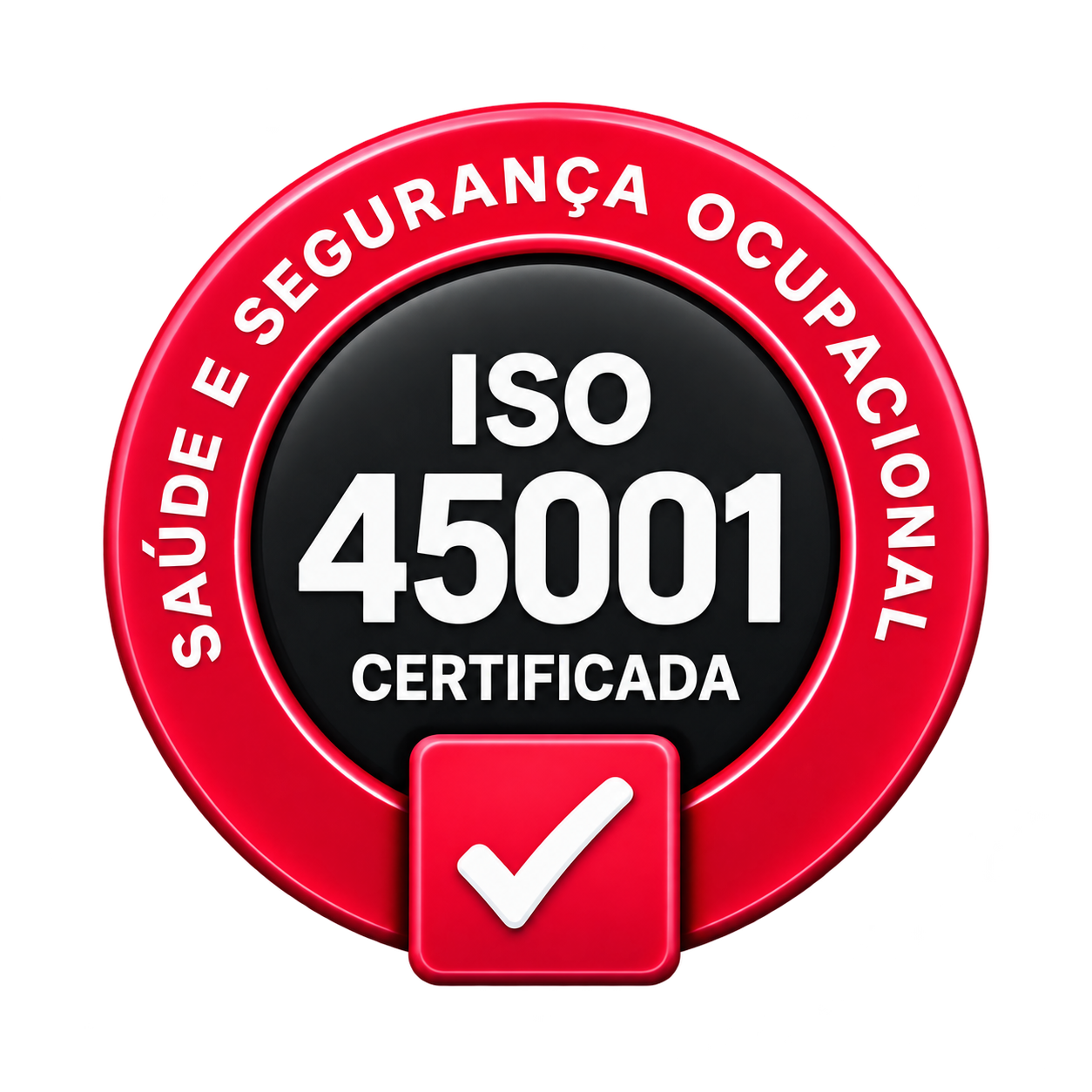 Selo Saúde e Segurança Ocupacional ISO 45001
